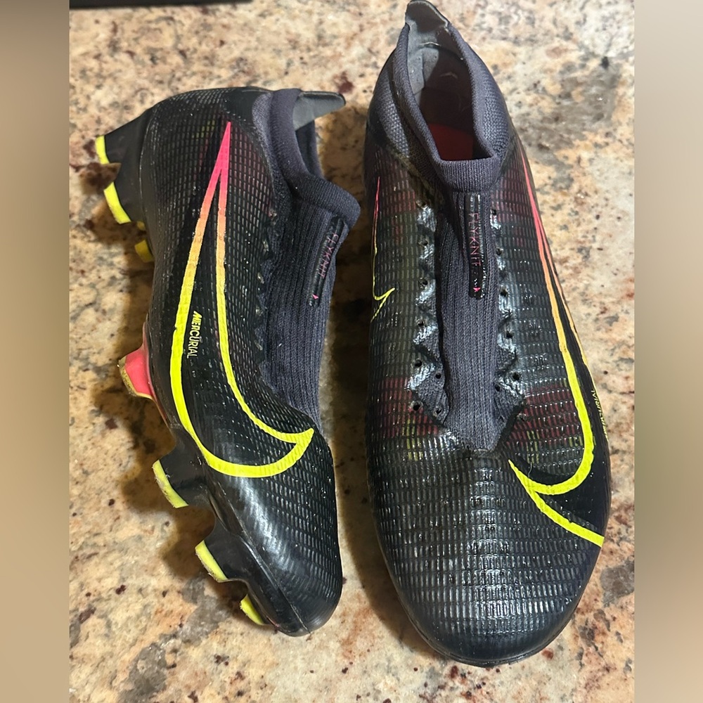 Nike Mercurial Vapor 14 pro fg black cyber cleats 9